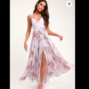 FLORAL PRINT WRAP DRESS